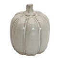 Clayre & Eef Decorazione Zucca 10 cm Beige Porcellana