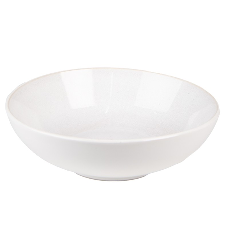 Clayre & Eef Soup Bowl 500 ml Beige Ceramic Round