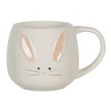 Clayre & Eef Tasse 200 ml Beige Keramik Rund Kaninchen