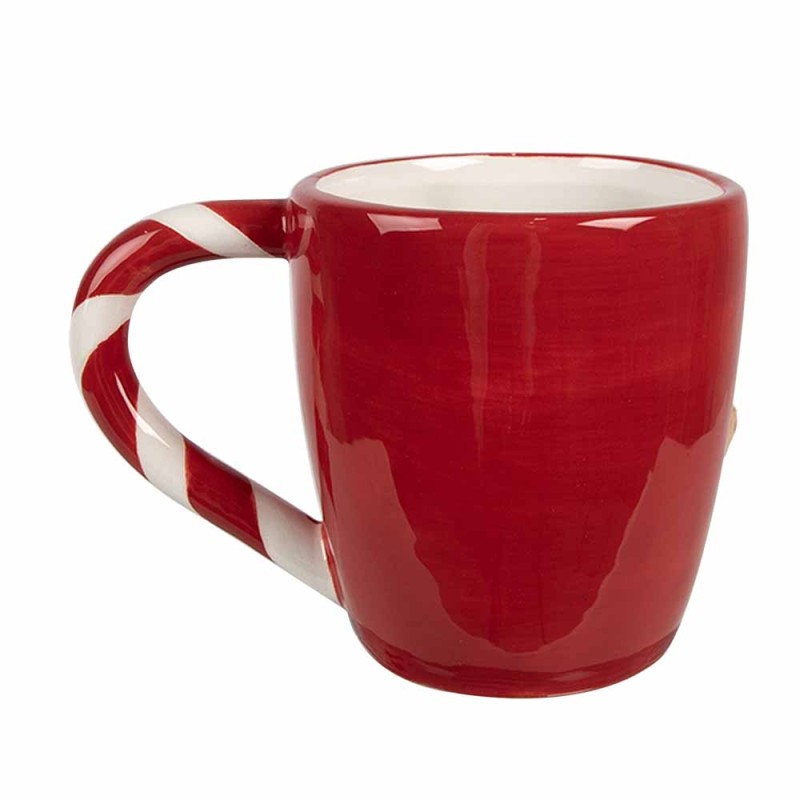 Clayre & Eef Mug 325 ml Rouge Céramique