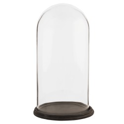 Clayre & Eef Cloche Ø 23x39 cm Glass Round