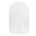 Clayre & Eef Cloche Ø 23x29 cm Verre Bois Rond