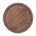 Clayre & Eef Stolp  Ø 23x29 cm Glas Hout Rond