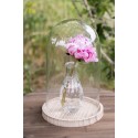 Clayre & Eef Cloche Ø 23x29 cm Glass Round