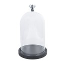 Clayre & Eef Stolp  Ø 12x20 cm Transparant Glas Rond