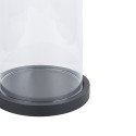 Clayre & Eef Glocke Ø 12x20 cm Transparant Glas Rund