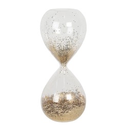 Clayre & Eef Hourglass 8x8x19 cm Glass