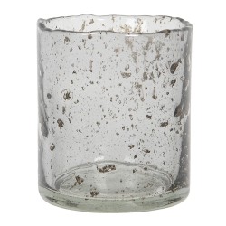 Clayre & Eef Teelichthalter Ø 8x10 cm Glas Rund