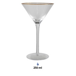 Clayre & Eef Bicchiere Martini 250 ml Vetro