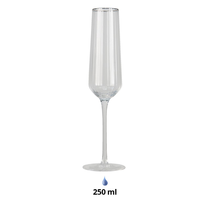 Clayre & Eef Flûte à champagne 250 ml Verre