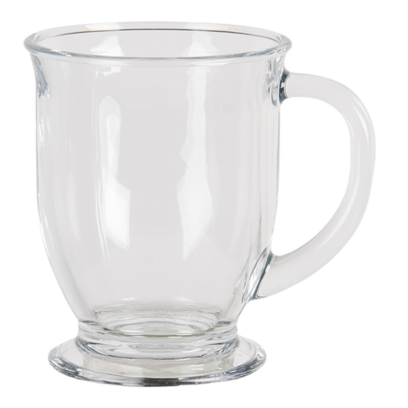 Clayre & Eef Mug 400 ml Glass