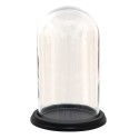 Clayre & Eef Cloche Ø 21x30 cm Wood Glass Round