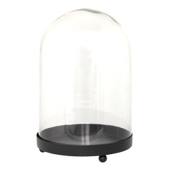 Clayre & Eef Cloche Ø 20x29 cm Glass Metal