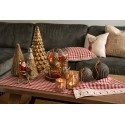 Clayre & Eef Kerstdecoratie Kerstboom 32 cm Goudkleurig Glas Kerstboom