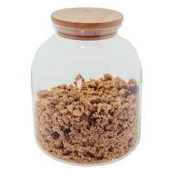 Clayre & Eef Storage Jar 1200 ml Glass