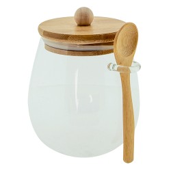 Clayre & Eef Storage Jar 660 ml Glass