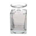 Clayre & Eef Vase 6x6x11 cm Glass Square