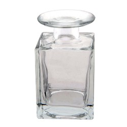 Clayre & Eef Vase 6x6x11 cm Glas Quadrat