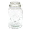 Clayre & Eef Storage Jar Ø 11x19 cm Glass Round