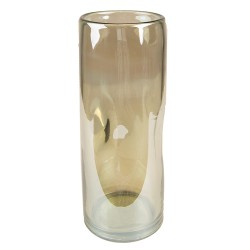 Clayre & Eef Vase Ø 9x23 cm Vert Verre