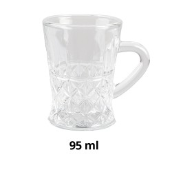 Clayre & Eef Tazza 95 ml Vetro Rotondo