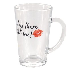 Clayre & Eef Tasse 300 ml Glas Lippen