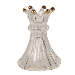 Clayre & Eef Chandelier Ø 16x17 cm Transparent Verre