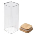 Clayre & Eef Vorratsglas 6x6x15 cm Transparant Glas