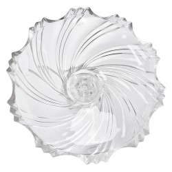 Clayre & Eef Fruit bowl Ø 38x21 cm Transparent Glass