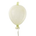 Clayre & Eef Decorazione pendente Palloncino Ø 7x14 cm Verde Vetro