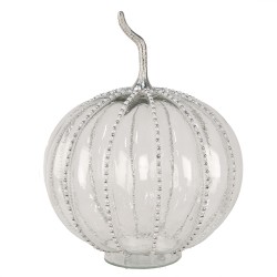 Clayre & Eef Decoration Pumpkin Ø 25x33 cm Transparent Glass