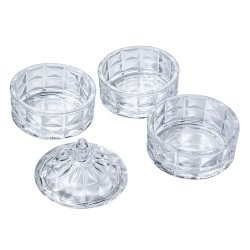 Clayre & Eef Storage Jar Lid Ø 13x23 cm Transparent Glass