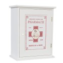 Clayre & Eef Armoire à pharmacie 24x13x30 cm Blanc Bois Rectangle