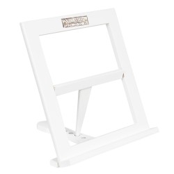 Clayre & Eef Cookbook Stand 28x25x27 cm White Wood Rectangle