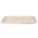 Clayre & Eef Decorazione vassoio 51x32x4 cm Marrone Legno  Rettangolo