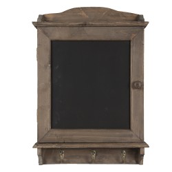 Clayre & Eef Porte-clés 34x8x47 cm Marron Bois Rectangle