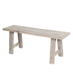 Clayre & Eef Petit table de plante 48x13x28 cm Marron Bois Rectangle