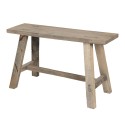 Clayre & Eef Plantentafeltje  60x18x24 cm Bruin Hout Rechthoek