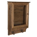 Clayre & Eef Armoire à clés 29x8x40 cm Marron Bois Rectangle