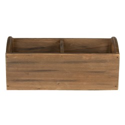 Clayre & Eef Brievenhouder  30x15x13 cm Bruin Hout Rechthoek