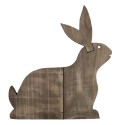 Clayre & Eef Pot de fleurs 31x12x36 cm Marron Bois Rectangle Lapin