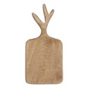 Clayre & Eef Decorative Cutting Board 30x14x2 cm Brown Wood