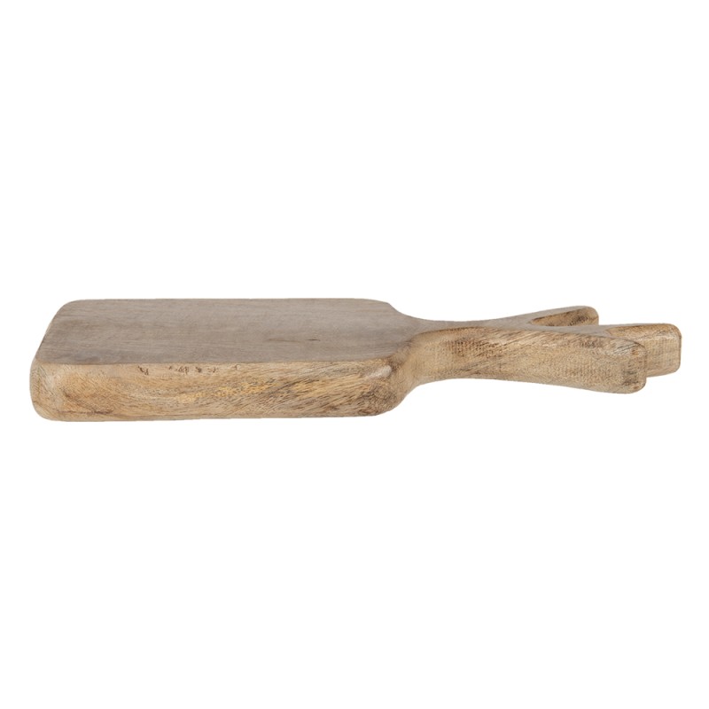 Clayre & Eef Tagliere Decorativo 30x14x2 cm Marrone Legno