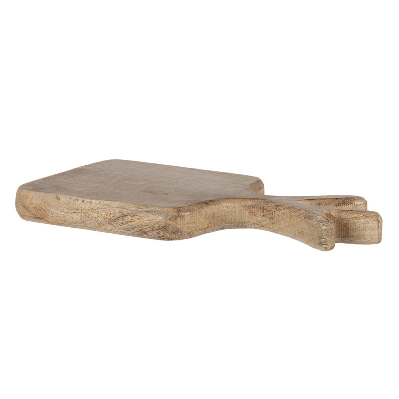 Clayre & Eef Tagliere Decorativo 30x14x2 cm Marrone Legno