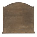 Clayre & Eef Brievenhouder  33x13x31 cm Bruin Hout