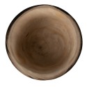 Clayre & Eef Serveerschaal  Ø 28x13 cm Bruin Hout Rond