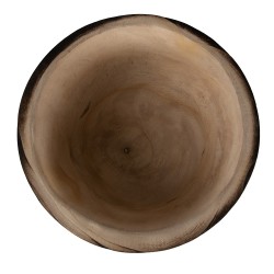Clayre & Eef Serving Platter Ø 28x13 cm Brown Wood Round