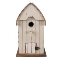 Clayre & Eef Vogelhuis  21x14x38 cm Beige Bruin Hout