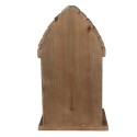 Clayre & Eef Vogelhuis  21x14x38 cm Beige Bruin Hout