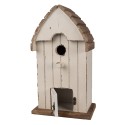 Clayre & Eef Vogelhuis  21x14x38 cm Beige Bruin Hout